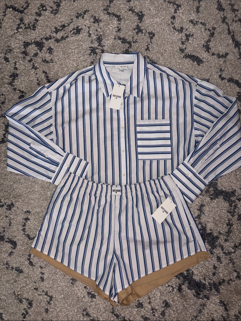 2Pc Set Rosie Assoulin + Target Women’s Lounge Shorts and Top